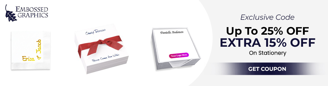 Embossed Graphics Coupons